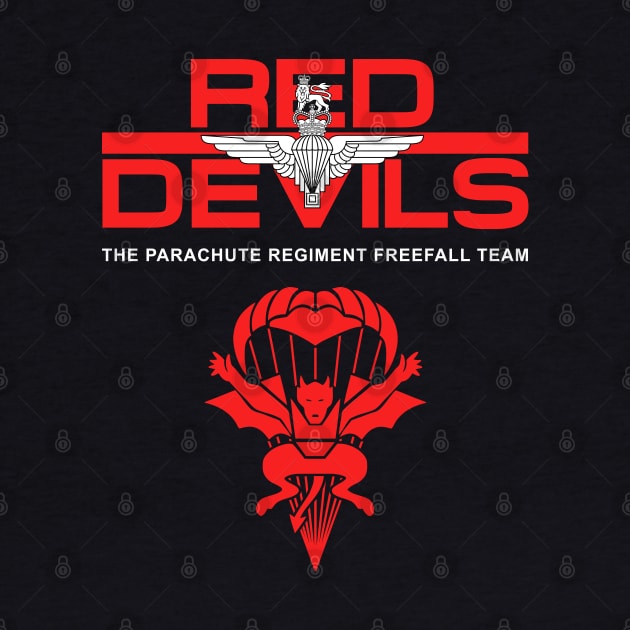 Mod.4 Red Devils Parachute Team by parashop